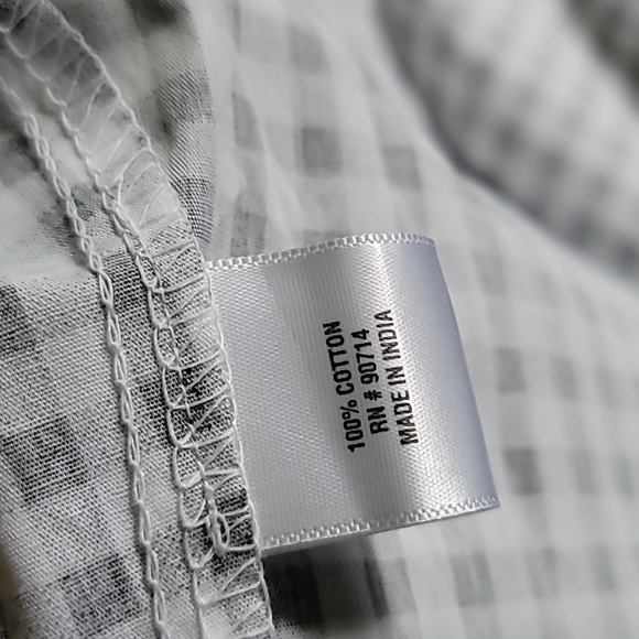 NWT Everlily Black/White Gingham Babydoll Dress - XL - Picture 6 of 7